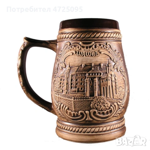 Полска халба за бира , снимка 2 - Чаши - 53629985