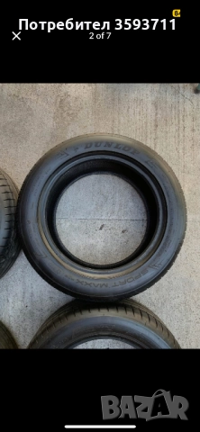 Продавам почти нови летни гуми dunlop sport max rt2 225 55 17 380лв, снимка 6 - Гуми и джанти - 52596156