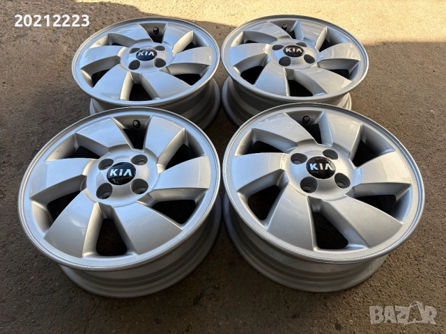 4 броя алуминиеви джанти за Kia Picanto I,15, снимка 7 - Гуми и джанти - 52224111