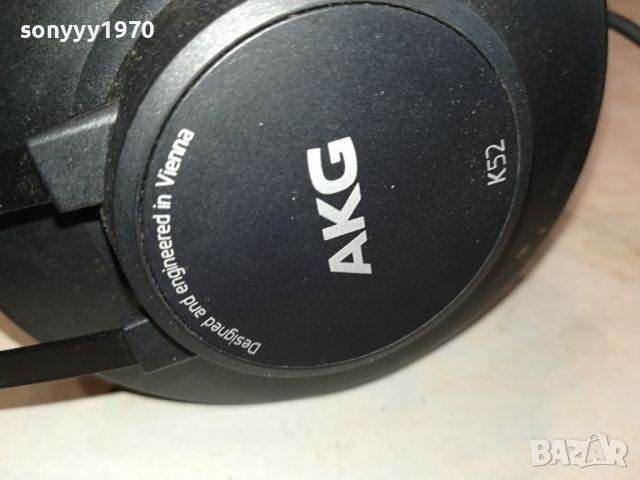 AKG K-52 HEADPHONES-ВНОС GERMANY 1004240949, снимка 12 - Слушалки и портативни колонки - 45200225