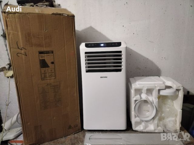 Мобилен климатик  AURONIC  10000BTU Температурен режим 16° - 32° Комсумация на ток: 1114W Пикова мощ, снимка 12 - Климатици - 46296714