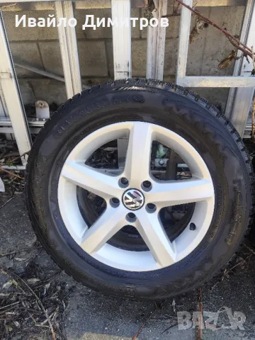 Джанти с гуми vw,seat skoda Audi., снимка 2 - Гуми и джанти - 49850061
