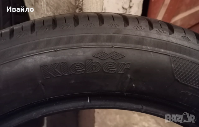 Продавам 2 броя летни гуми 195.55.16 на 1 сезон дот 2023 Kleber , снимка 4 - Гуми и джанти - 53436791