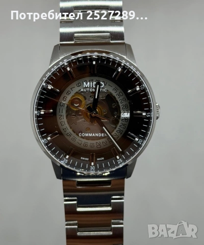 Мъжки часовник Mido Commander, снимка 6 - Мъжки - 53092255