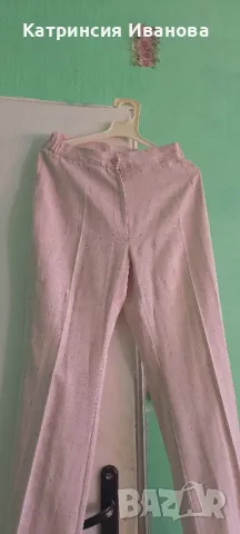 Риза Teodor и Boss,панталони-Zara,Елегантен черен,розов и бял костюм,панталони за повод , снимка 9 - Панталони - 48558894