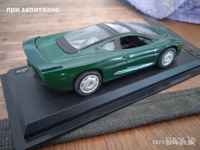  Jaguar SS 100 roadster на Solido и XJ 220 на del prado, 1/43, снимка 8 - Колекции - 32045476