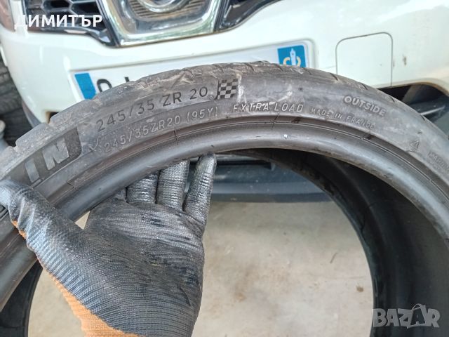 2бр.летни гуми Michelin 245 35 20 dot0122 цената е за брой!, снимка 4 - Гуми и джанти - 45855439