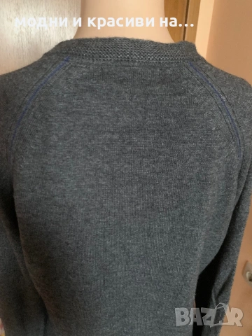 Мъжки пуловер с V-образно деколте Ted Baker, размер 2, снимка 7 - Пуловери - 53280945
