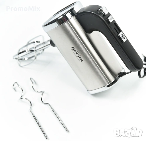 Миксер Nexser NS 1631 400W Ръчен миксер Професионален , снимка 3 - Миксери - 53871526