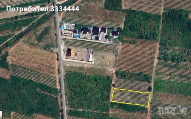 Продавам имот тип лозе, местност "Комсала", с.Марково, гр. Пловдив