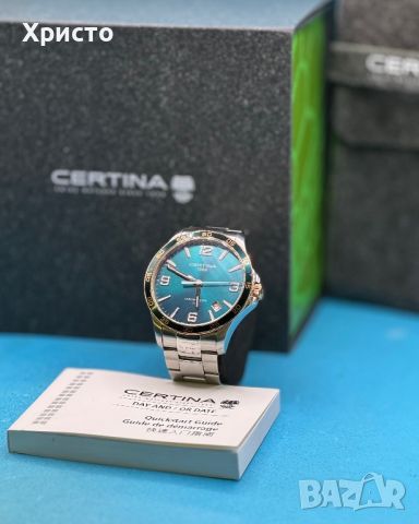 Мъжки часовник с дата CERTINA C033.851, снимка 5 - Мъжки - 46747320