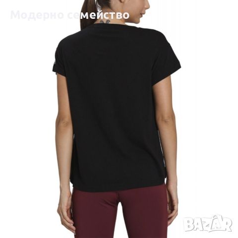 Дамска тениска puma modern sports graphic tee black, снимка 2 - Тениски - 46788865