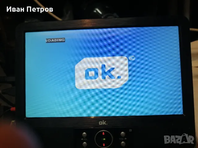 Продавам  портативно ТВ с ДВД  OK 9 '' зз кола и дома , снимка 5 - Телевизори - 41397883