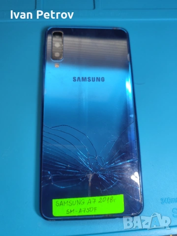 Samsung A7 2018 цял на части , снимка 2 - Samsung - 54015459