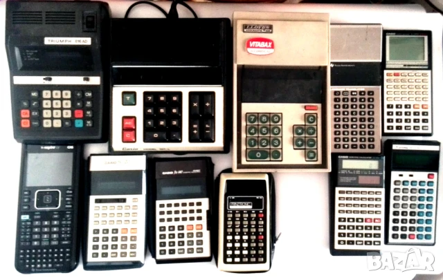 Стари елки калкулатори,диктофони и органайзери и др