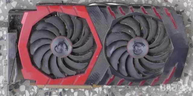 Неработеща видео карта MSI RX 480 4GB за части, снимка 1 - Видеокарти - 38211940