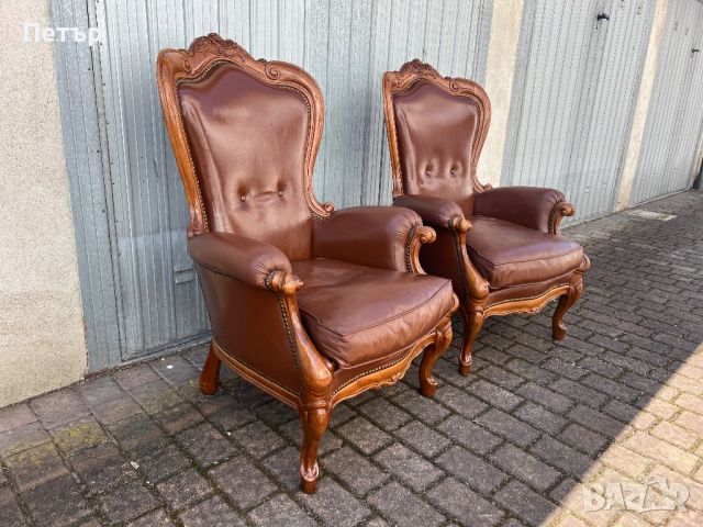 Барокови кресла / фотьойли , снимка 3 - Дивани и мека мебел - 46473438
