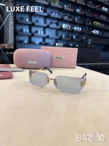 MIU MIU ✨ Дамски Слънчеви Очила , снимка 11 - Слънчеви и диоптрични очила - 54235204