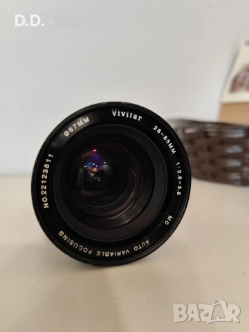 Обектив Vivitar F2.8 28-85mm (Minolta MD) за профилактика, снимка 2 - Обективи и филтри - 53883269