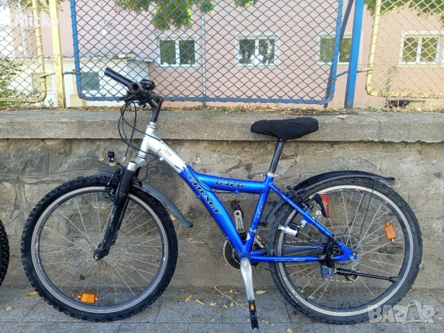 26 цола алуминиев велосипед с 21 скорости усилени капли амортисьори предни като нов в перфектно , снимка 3 - Велосипеди - 51692675