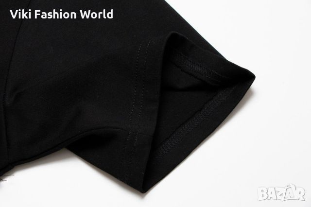 balenciaga тениски , черни къс ръкав , отлично качество, снимка 4 - Тениски - 45533200