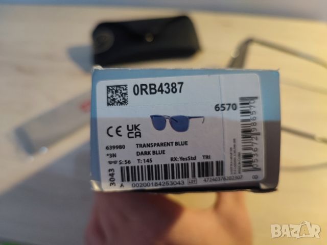 RAY-BAN RB4387, снимка 2 - Слънчеви и диоптрични очила - 45729548