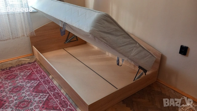 Две легла ,нови с матраци 120/190 и 140/190, снимка 5 - Спални и легла - 54087569