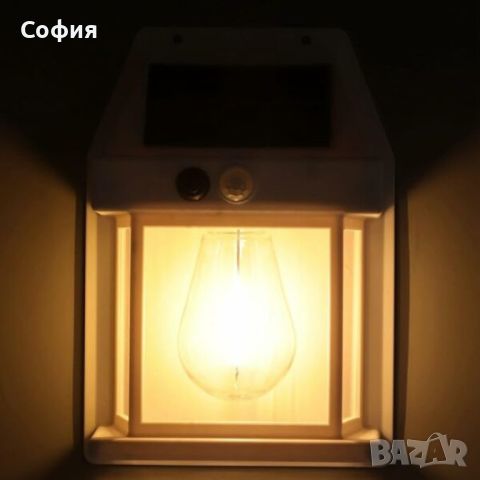 Декоративна соларна сензорна лампа с крушка BK-888 (001), снимка 3 - Соларни лампи - 46371600