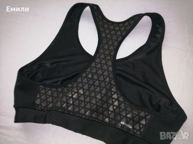 Adidas Climalite Techfit оригинално дамско спортно бюстие р-р L, снимка 18 - Корсети, бюстиета, топове - 46737752