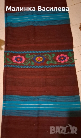 вълнен килим , снимка 6 - Покривки за легло - 52894186