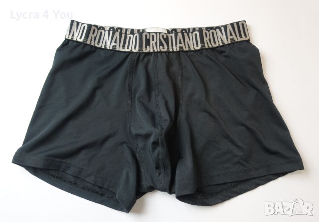 Cristiano Ronaldo S/M мъжки боксерки в черно с лого на талията, снимка 7 - Бельо - 45248588