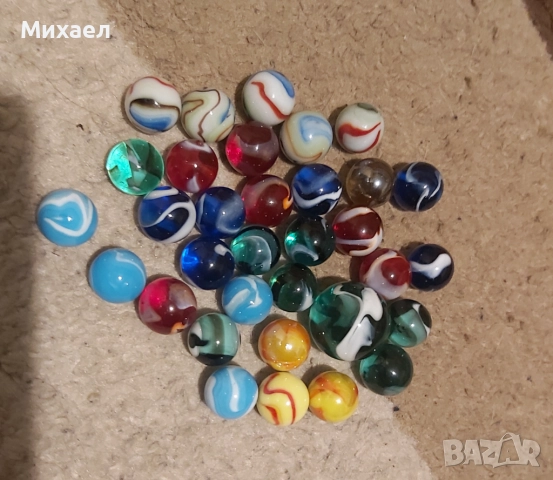 Цветни стъклени камъчета и топчета, снимка 2 - Други игри - 47610122