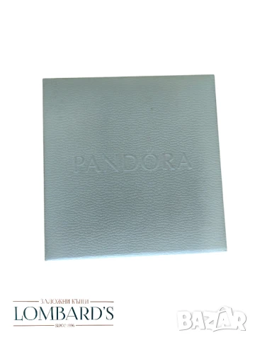 Гривна Pandora сребро и злато 14к, снимка 3 - Гривни - 51049468