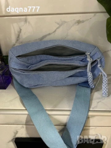 Нова чанта кадифе тип банан, снимка 9 - Чанти - 53933294