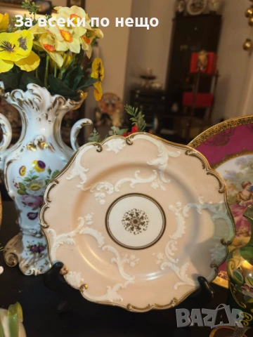 Staffordshire Porcelain Grat Britain  Circa 1864 Код P1949, снимка 8 - Декорация за дома - 53925757