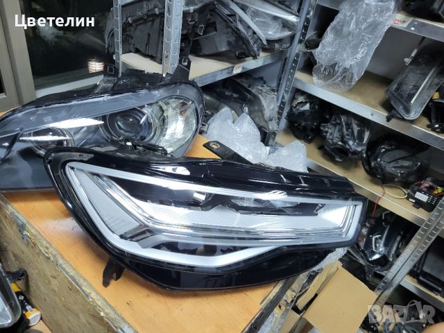 РЕМОНТ Смяна на стъкла на фарове Audi A6 C7 remont smqna na stykla, снимка 1 - Части - 46592402