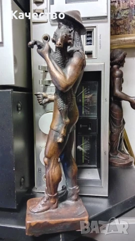 Бронзова пластика , снимка 6 - Антикварни и старинни предмети - 50841029