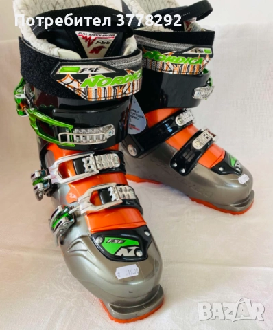 Намаление-Ски обувки, Nordica.Нови,с етикет,в оригинална опаковка.Размер 265,305мм Закупени за 619лв, снимка 2 - Зимни спортове - 51996256