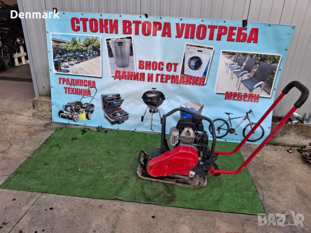 Трамбовка виброплоча с двигател  Honda-59 кг 