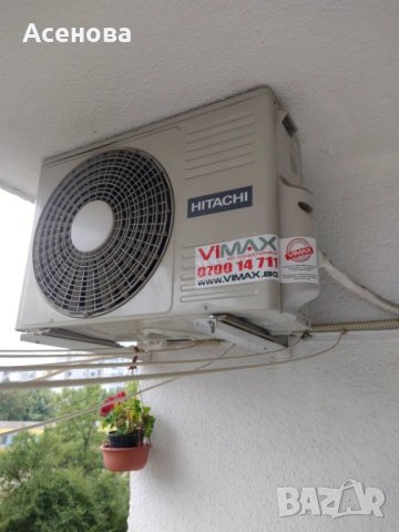 Инверторен климатик Hitachi 12 - неработещ, снимка 6 - Климатици - 54190423