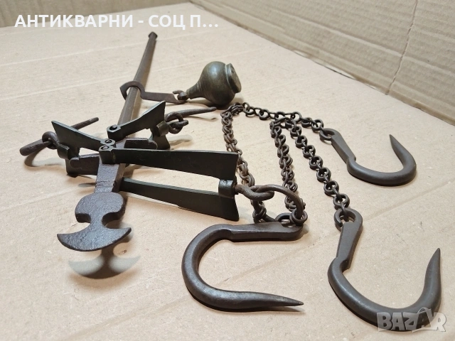 Стар Кован Османски Кантар. / НОМЕР 1585., снимка 4 - Антикварни и старинни предмети - 53669743