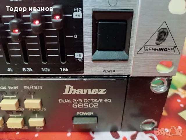 Ibanez,behringer-еквилайзери, снимка 6 - Еквалайзери - 48638861