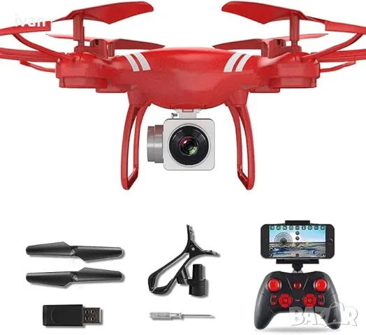 Дрон , wifi, бутон Return To Home, 4K HD , батерията: 3.7V 1800 mAh, автономност на полета ~ 20 мин