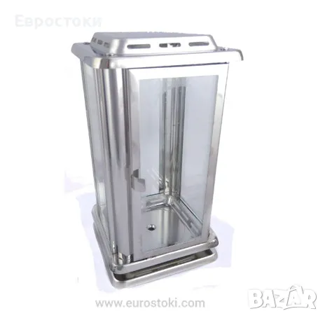 D4G Design4Grab погребален фенер Royal, полирана неръждаема стомана, прозорец от закалено стъкло, снимка 1