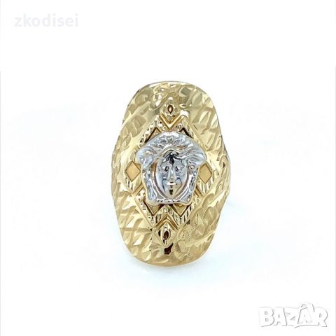 Златен дамски пръстен 3,06гр. размер:63 14кр. проба:585 модел:23537-1