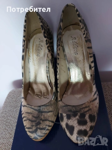 Дамски затворени обувки на ток номер 39, снимка 5 - Дамски обувки на ток - 32703180