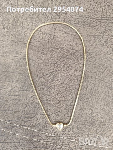 златно колие Pandora 150лв/1гр/14кр, снимка 3 - Колиета, медальони, синджири - 51033342