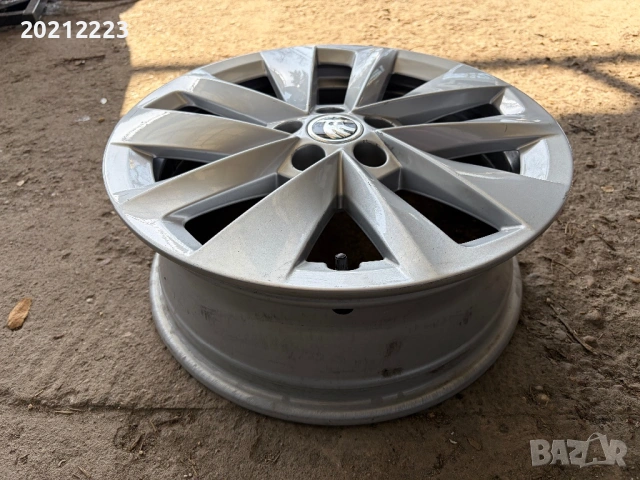 1 брой алуминиева джанта за Skoda Kamiq,Scala,Slavia 16, снимка 3 - Гуми и джанти - 54227777