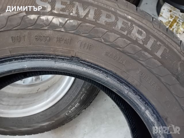 4бр.летни гуми  Semperit  195 70 15С dot118 цената е за брой!, снимка 6 - Гуми и джанти - 45749851