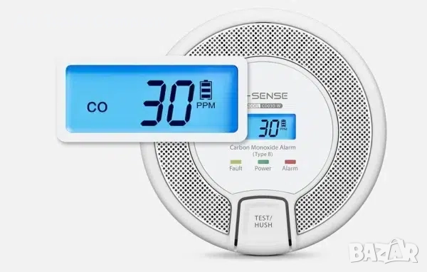 Детектор за въглероден оксид CO X-Sense CO-3D-W Link+, снимка 3 - Друга електроника - 51568356